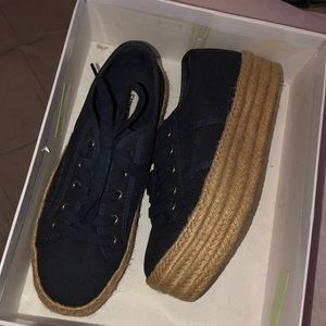 Steve Madden tennis shoes (platform)